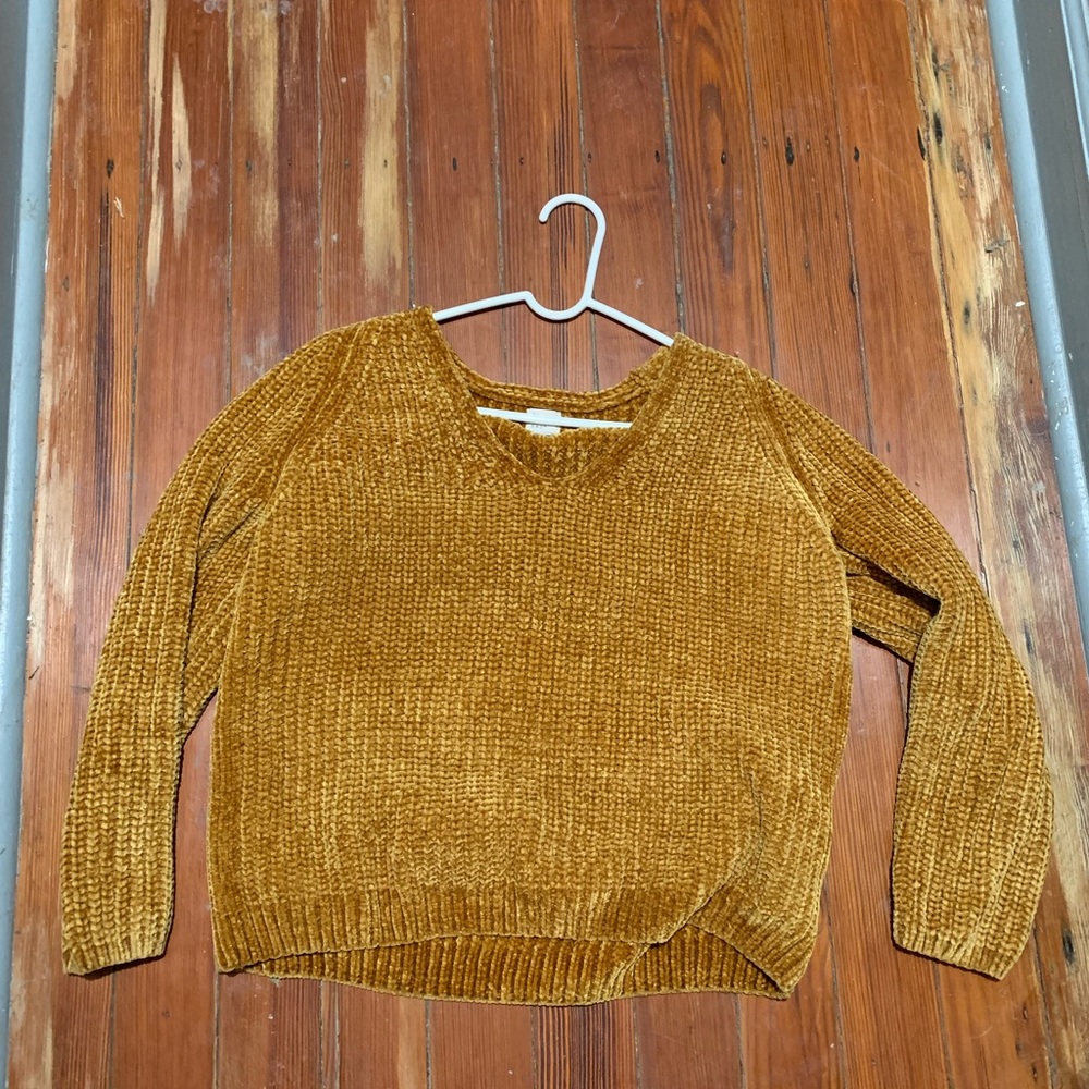 Golden Cozy Sweater